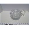 Image 1 : Clear Glass Pyrex Tea Pot