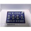 Image 2 : "Ice Cold Beer Sign (Tin - 8x12")