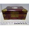 Image 4 : Brass Clad Oriental Jewellery Box