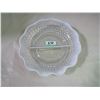 Image 2 : Vintage Fenton Moonstone Opalescent Hobnail Dish 3 sections