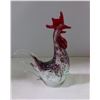 Image 1 : Hand Blown Art Glass Rooster Murano Style