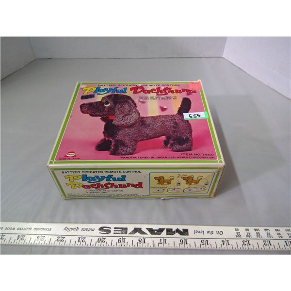 Playful Dashhound Toy