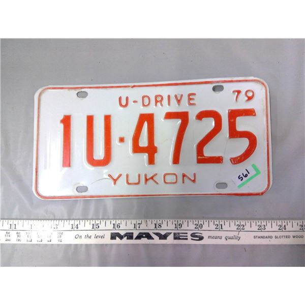 V-Drive Yukon Plate 1979