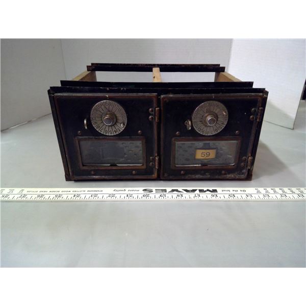 Antique Postal Mailbox