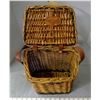 Image 3 : Vintage Wicker Fishing Reel NOS