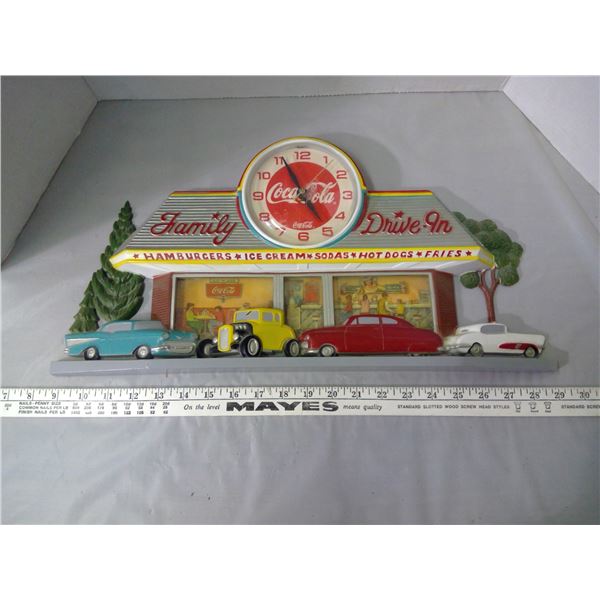 Coca Cola Clock WORKING