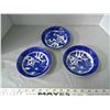 Image 4 : Blue Willow - Authentic - 3 Plates, 2 sm. Bowls, 1 saucer, 4 Cups