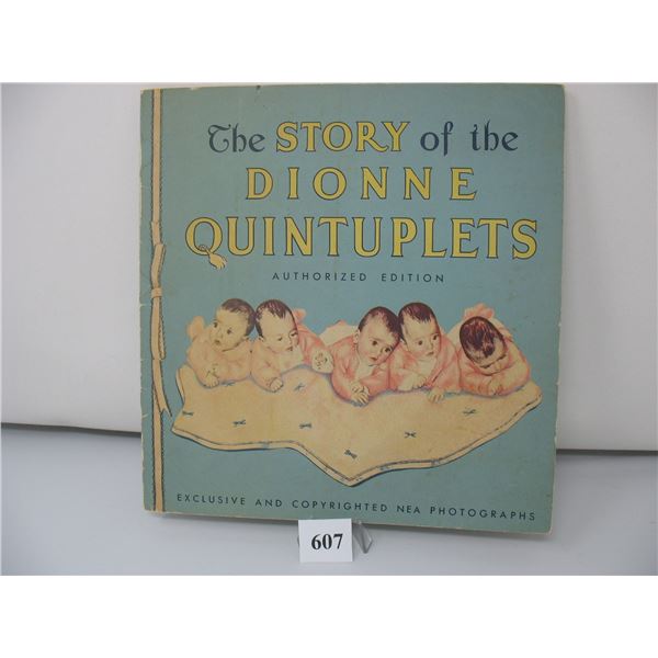 The Story of the Dionne Quintuplets Book - Excellent Condition