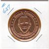 Image 1 : 1 OUNCE COPPER  .999 FINE - BARACK OBAMA