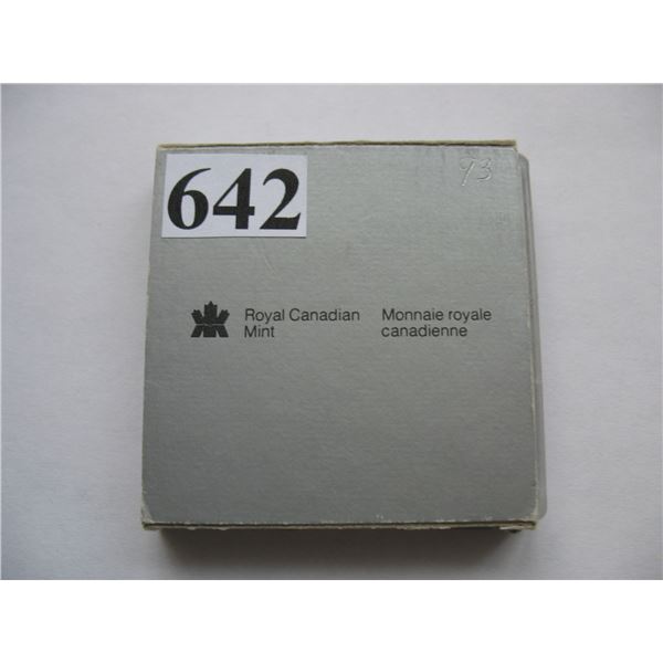 1993 Canadian Cased Uncirculated Silver Dollar