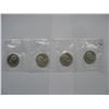 Image 2 : Lot of 4  Uncirculated 1968 Canadian Dollars - Canadian Mint Sealed Package