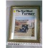 Image 1 : 1923 the Nor-West Farmer cover in frame