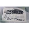 Image 1 : Vintage Pontiac ad on backer board