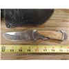 Image 2 : 3" Olimpia Knife with Leather Sheath (Not Matching)