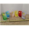 Image 1 : Set of 6 Colorful Glasses