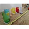 Image 2 : Set of 6 Colorful Glasses