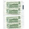 Image 2 : 4 1973 Sequential Canadian $1 Bills