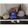 Image 1 : Mancave Lot – 7 items, 3 New Hats