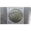 Image 1 : CANADA 1963 ONE DOLLAR SILVER