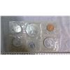 Image 2 : CANADA 1961 MINT SET SILVER (NOT 1 & 5 CENT COINS) UNCIRCULATED