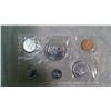 Image 2 : CANADA 1966 MINT SET SILVER (NOT 1 & 5 CENT COINS) UNCIRCULATED