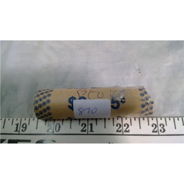 CANADA GEORGE VI 5 CENT COINS NOT SILVER ROLL $2.00