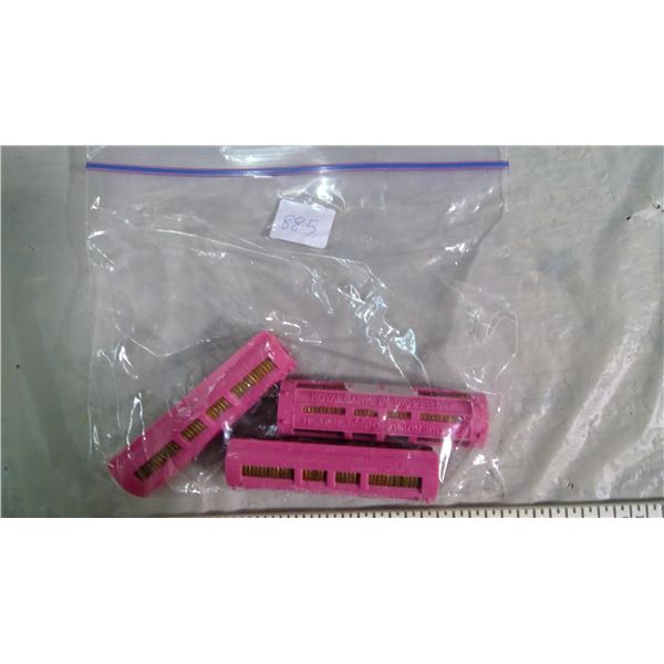 CANADA 1975 ELIZABETH II ONE CENT-MANY WITH HIGH LUSTRE, 3 ROLLS $1.50