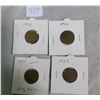 Image 1 : CANADA GEORGE V ONE CENT COINS: 1923, 1925, 1926, 1930-KEY DATES