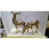 Image 1 : 2 Brass ornaments , Buck and Doe