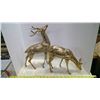 Image 2 : 2 Brass ornaments , Buck and Doe