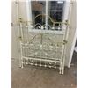 Image 1 : 48" Wrought Iron H/B-F/B and Rails - Very Ornate