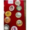 Image 3 : Lof of Prince Albert Winter Festival Buttons 37pc. 60's, 70's, 80's, 90's