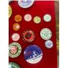 Image 4 : Lof of Prince Albert Winter Festival Buttons 37pc. 60's, 70's, 80's, 90's