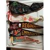 Image 1 : LOT OF 5 LARGE CANADIAN PENNANTS AND 1 HAWAII