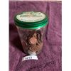Image 1 : PEANUT BUTTER JAR WITH PENNIES