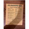 Image 2 : PA RAIDERS 1987-1988 SCHEDULE