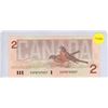 Image 2 : CAN Two Dollar Bill $2 - 1986