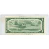 Image 2 : 1 x CAN One Dollar Bills $1 - 1954