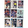 Image 1 : Large Lot of EDM Oilers NHL Hockey Cards (Mixed Years + Brands) - in Binder
