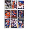 Image 25 : Large Lot of EDM Oilers NHL Hockey Cards (Mixed Years + Brands) - in Binder