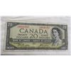 Image 2 : 1954 Canadian 20 Dollar Bill