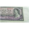 Image 4 : 1954 Canadian 10 Dollar Bill