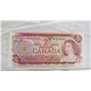Image 2 : 1974 Canadian 2 Dollar Bill
