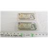Image 1 : (2) 1973 Canadian 1 Dollar Bills
