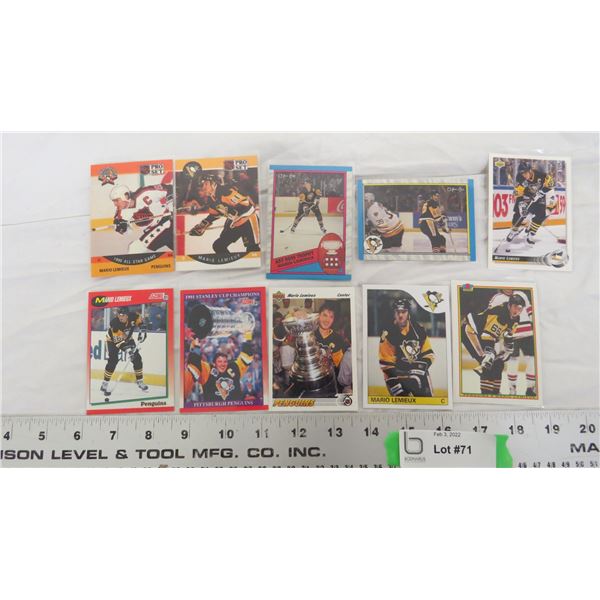 Mario lemieux hockey cards - various years