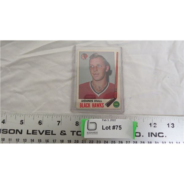 1969 TCG Dennis Hull hockey card