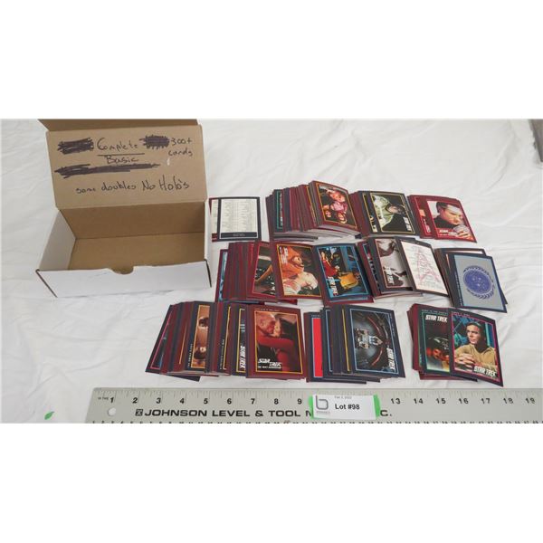 Complete? 300+ cards - Star Trek 1991