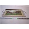 Image 3 : Foxhunt TV serving tray - glass top