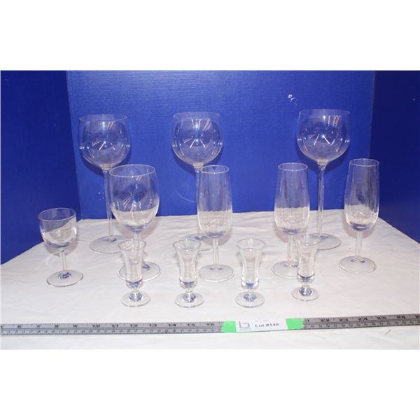 Various Wine Glasses