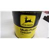 Image 2 : John Deere mult-purpose grease can with content (feels pretty full ) 5lb can